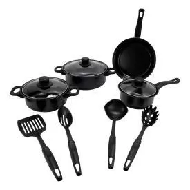 Imagen de Set De Ollas Sarten Antiadherente Con Tapa 13 Piezas 